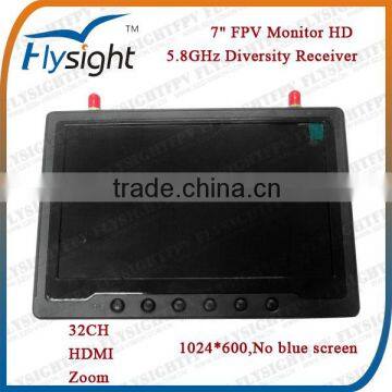 D529 5.8GHz 7 inch LCD Monitor HDMI Input for RC Airplane Model