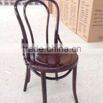 Walnut stained Grand Bistro Chair, thonet chair/bentwood chair for dining