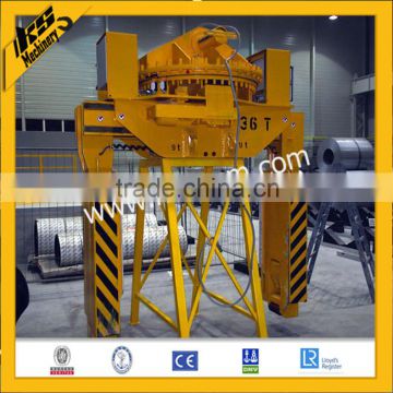 Electrical Telescopic Steel Coil Lifting Clamp With Folding Claws