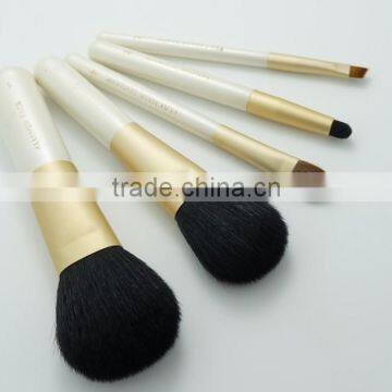 5pcs goat hair private label best cheap makeup brushes