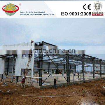 Simple DIY construction galvanized steel construction design