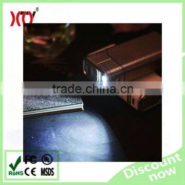 Electronic Cigarette Lighter and Flashlight Aluminum Shell Portable Power Bank 5200mah photo-6