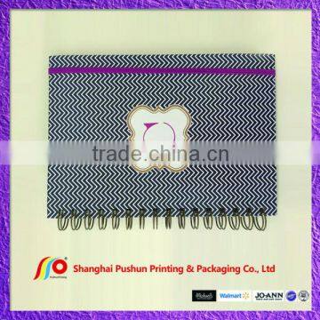 Monogram Spiral Notebook With Elastic Band photo-3