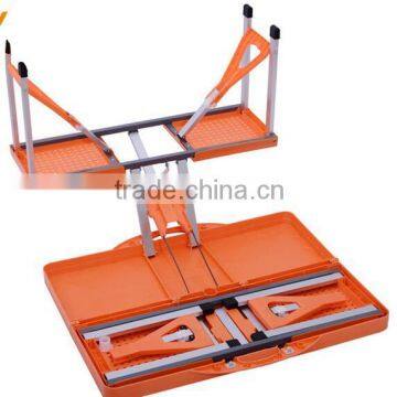 Wholesale Aluminum Outdoor Dinner Portable Camping Folding Table With 4 Chairs photo-2