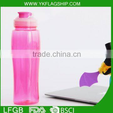 Hot Selling plastic transparent joyshaker water bottle with straw,fruit infuser water bottle