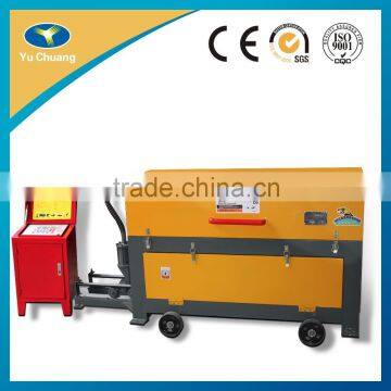 Automatic steel bar straightening machine