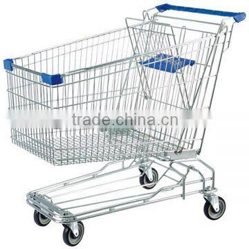 RH-SA240 Unfolding Metal Supermarket Cart for 240L Shopping Trolley