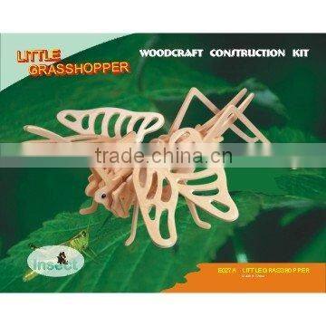 Wooden Grasshopper toys