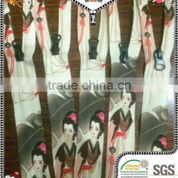 Custom Printing Waterproof Zipper for Sale