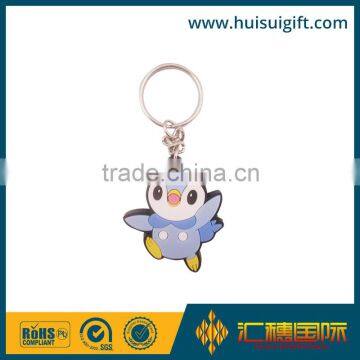 High quality promotional rubber keychain