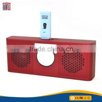 Hottest Top Quality 2016 music mini bluetooth speaker with FM radio,LED Light