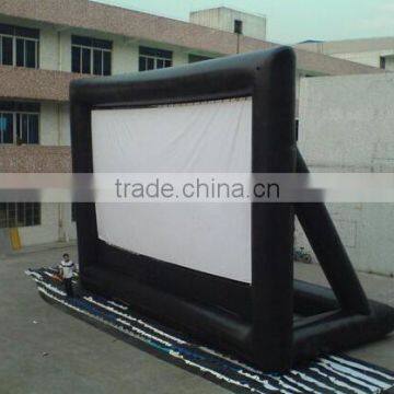 inflatable movie theater screen for photo display