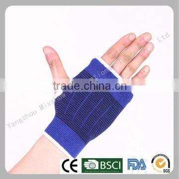 Knitted elastic wrist support palm support