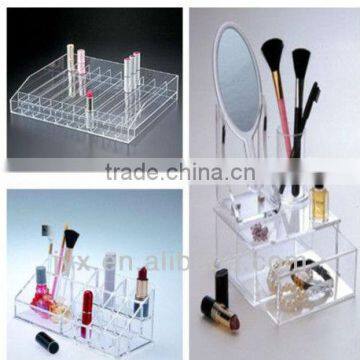 Customized acrylic cosmetic pencil display stand