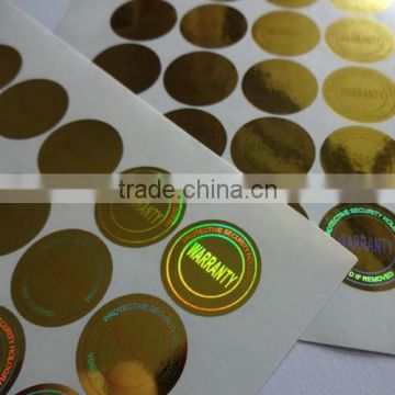 Blank Tamper Evident Laser Sticker Label