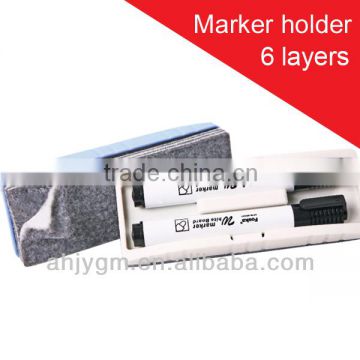 High Quality EVA WhiteBoard Eraser/board eraser with pen holder