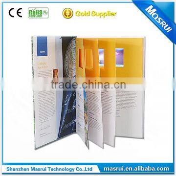 High Quality Graphic Cards 4.3 inch TFT / LCD Screen Video Brochure Graphic Video Cards