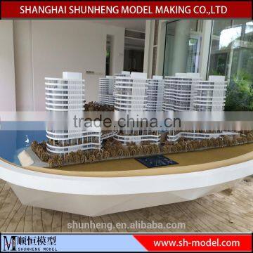 sea island beach building house scale model /architectural scale model making