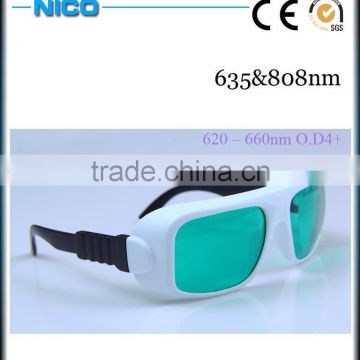 new laser glasses for 635nm 808nm 980nm for red laser