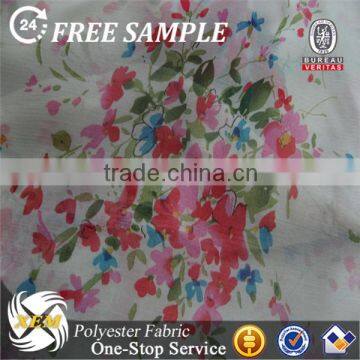 Crepe Chiffon Fabric Printed