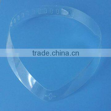 Clear pvc rigid sheet for making collar stay`