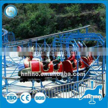 2016 family amusement rides! Henan Lino mini roller coaster rides dragon train for sale