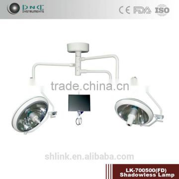 shanghai link high quality low price link Dual dome led surgical best shadowless lamp