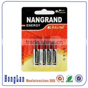 Customized Design Slide Blister Packging With Printed Card for Battery Factory Price