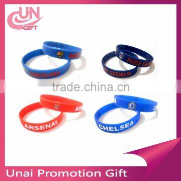 Fashion woman plating gold silver chain bracelet lettering multicolor silica gel bracelet jewelry gift