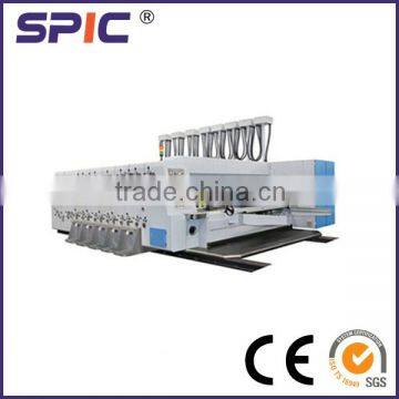 Automatic corrugated cardboard flexo printing machine with stacker