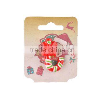 christmas acrylic candy canes pin badge