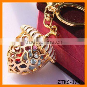 2014 Hollow Flower Pendant Keychain , Bag Pendant ZTKC-174