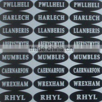 Name sticker