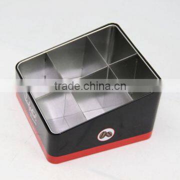 Showing Stand Shelf Metal Tinplate Can Tea Coffee Tin Box for Shop