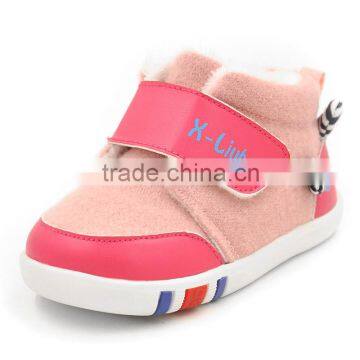 2016 Winter Top Sales Cute Baby Warm Shoes Kids Shoes Baby Soft Shoes