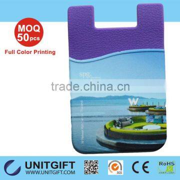 Nice & Wonderful mobile phone silicone credit card holder