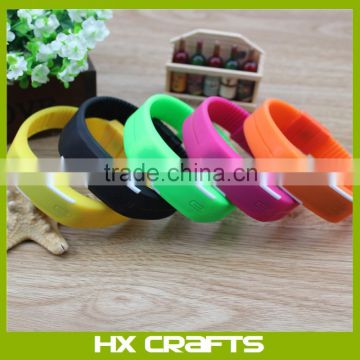 Sports Bracelet Silicone LED Watch Fashion Digital Watch Date Time Men Wristwatch Waterproof Colorful Rubber Band