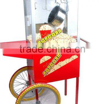 Food processing machines electric popcorn machine with Cart