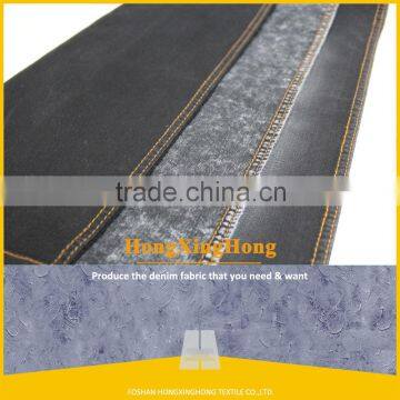 NO.771A hot sale good hand feeling spandex stretch denim fabric for man's jeans with competitive price 18