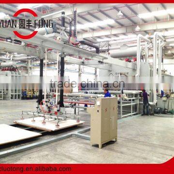 Decoration Panel Hot Press Production Line ,melamine Hot Press Line,melamine Overlaying Line photo-4