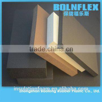 Fireproof Cold And Heat Insulation Flexible Pvc Rubber Foam Board