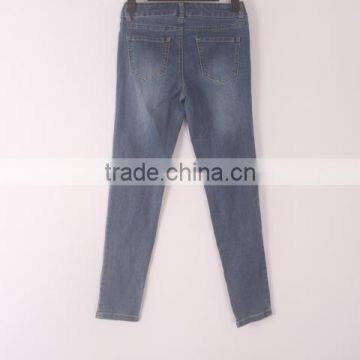 Garment Stocklot Kids Skinny Denim Girls Jeans photo-3