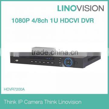 4/8 channel 1U 2MP HDCVI DVR max 2 HDD