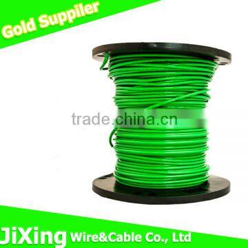 THHN Electric cable packed in empty wooden cable spools for sale