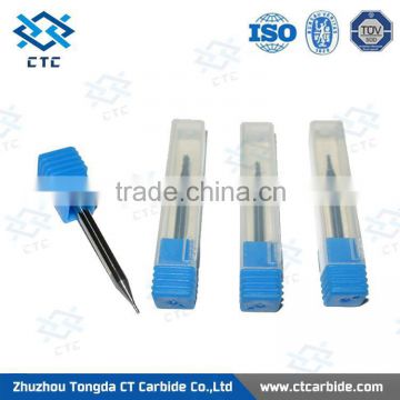 High hardness sintered carbide pcd end mill