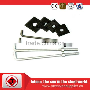 High quality and cheap price Hot dip galvanized l shaped bolt