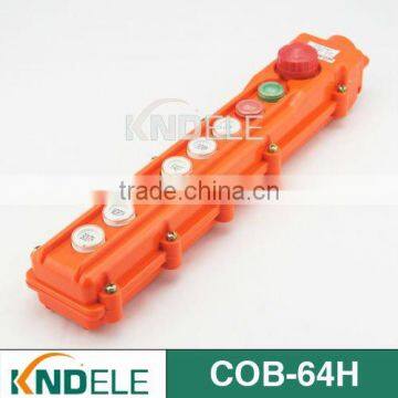 hoist switch,6 buttons electrical crane switch , english availble COB-64H