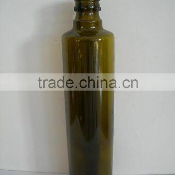 500ml Stubby Neck Square Olive Oil Glass Bottle