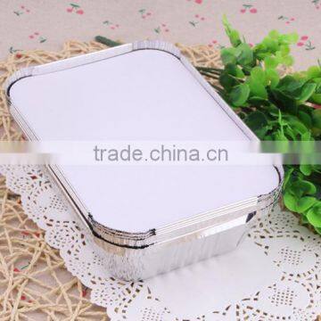 aluminium foil container with lid