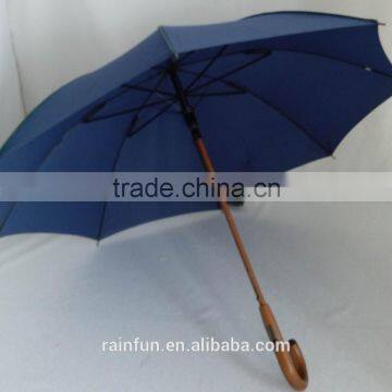 Wooden Shaft Promotional Wood Umbrella